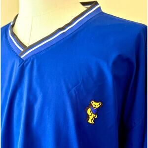 Grateful Dead Dancing Bear Bolle Golf Pullover (2XL)